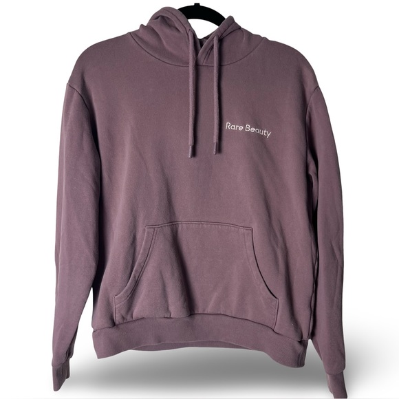 Rare Beauty – Women’s Logo Embroidered Hoodie Mauve Purple Selena Gomez – Sz. S - Picture 1 of 8